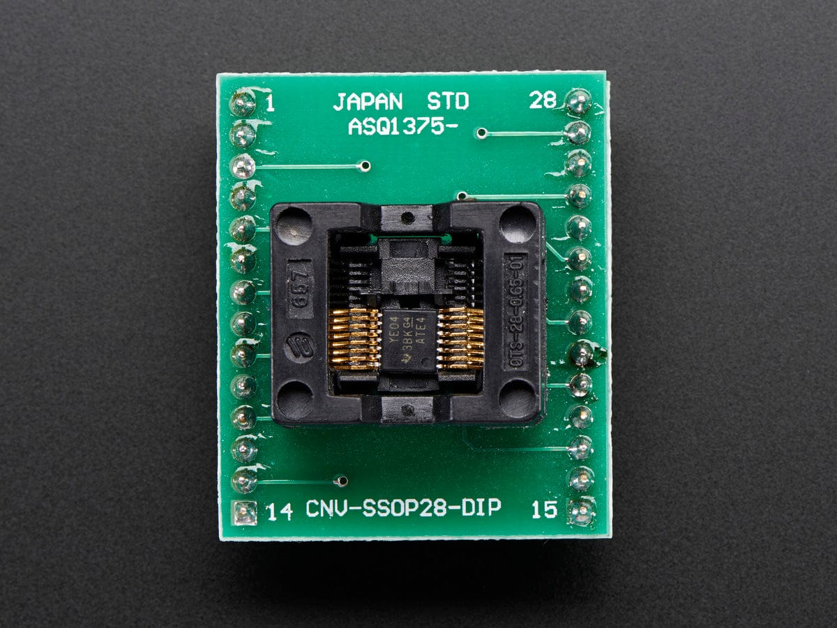 SMT Test Socket - TSSOP-16 by The Pi Hut - The Pi Hut