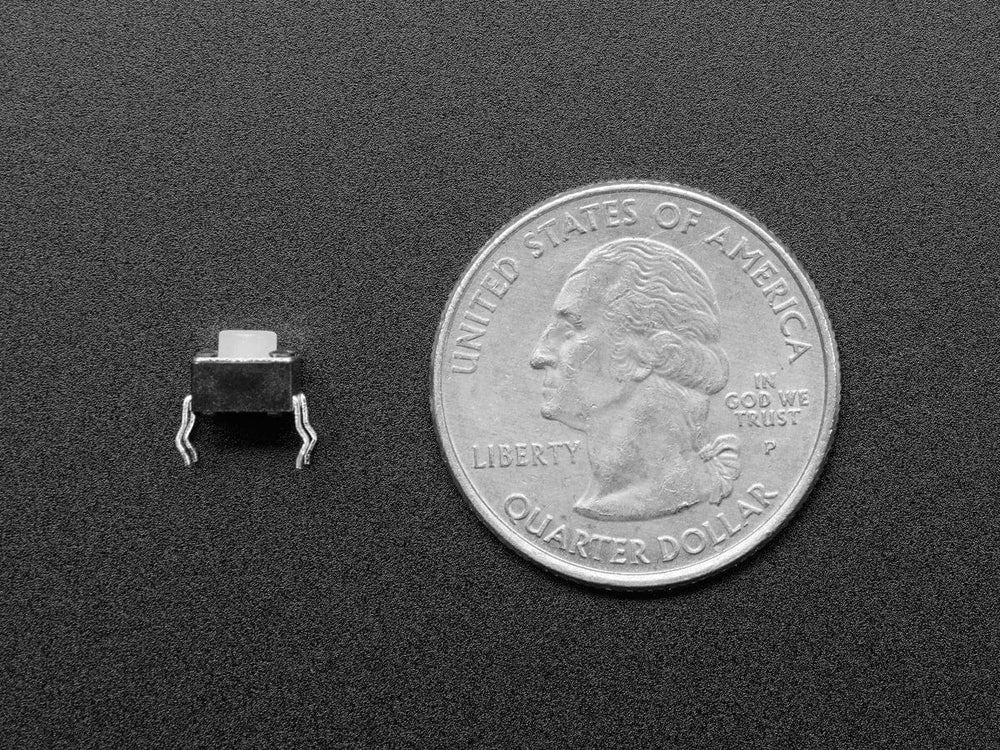 Soft Silicone Top 6mm Push-buttons (20-pack) (Translucent) by The Pi Hut - The Pi Hut