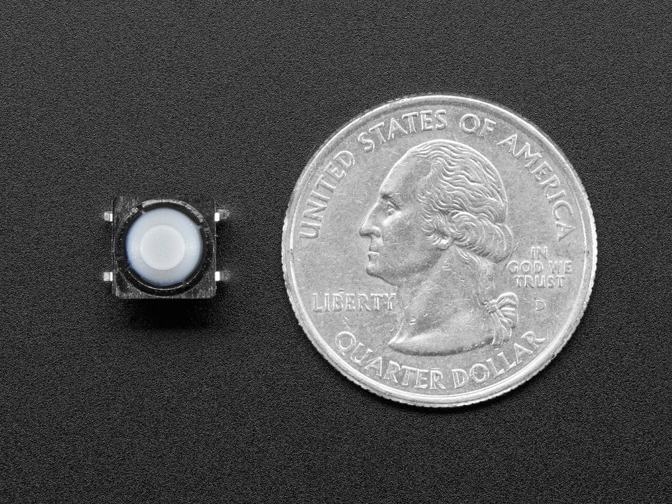 Soft Tactile Button (8mm) x 10 by The Pi Hut - The Pi Hut
