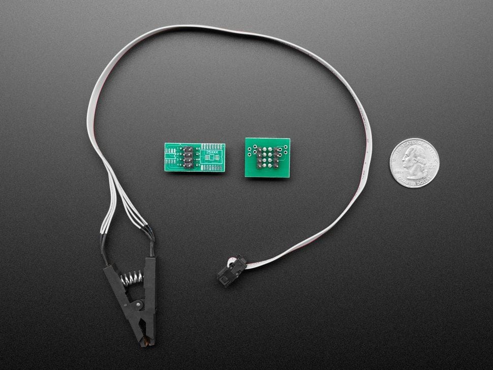 SOIC 8-Pin Test Clip to DIP Adapter by The Pi Hut - The Pi Hut