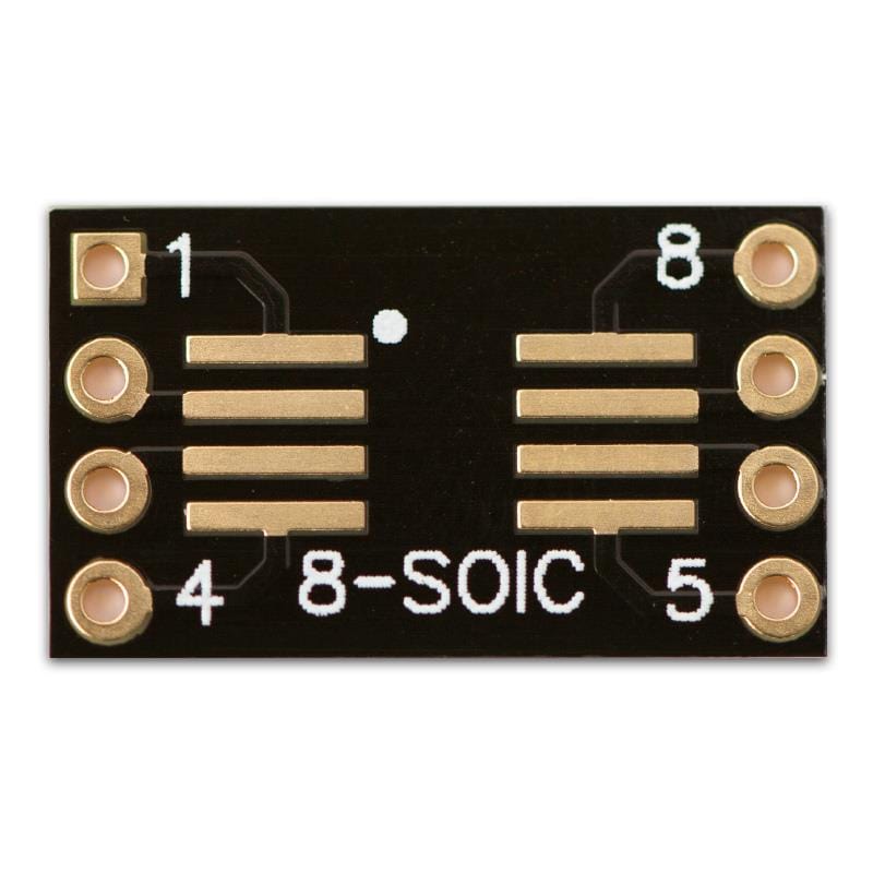 SOIC/SOT23-6 to DIP Adapter - 8-Pin by ABelectronics - The Pi Hut