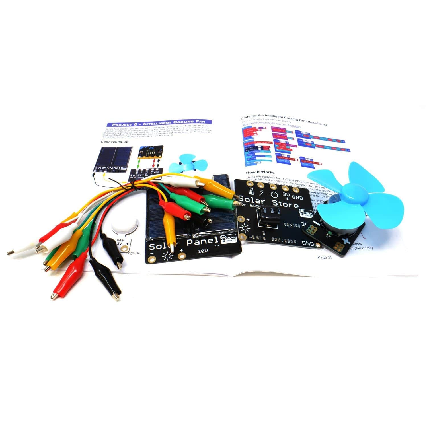 Solar Experimenters Kit for micro:bit by Monk Makes - The Pi Hut