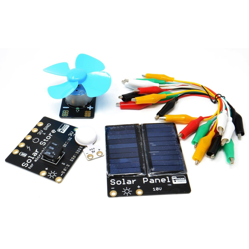 Solar Experimenters Kit for micro:bit by Monk Makes - The Pi Hut