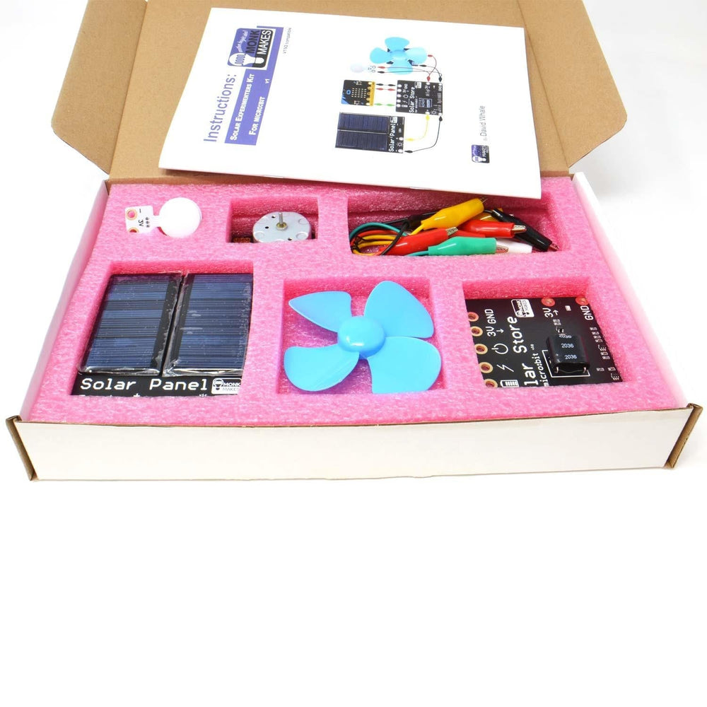 Solar Experimenters Kit for micro:bit by Monk Makes - The Pi Hut