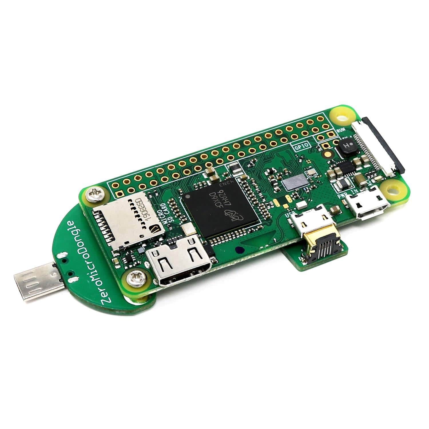 Solderless Micro-USB Zero Dongle for Raspberry Pi Zero by 8086 - The Pi Hut