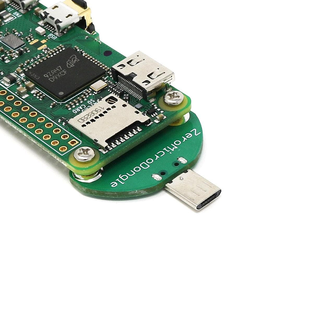 Solderless Micro-USB Zero Dongle for Raspberry Pi Zero by 8086 - The Pi Hut