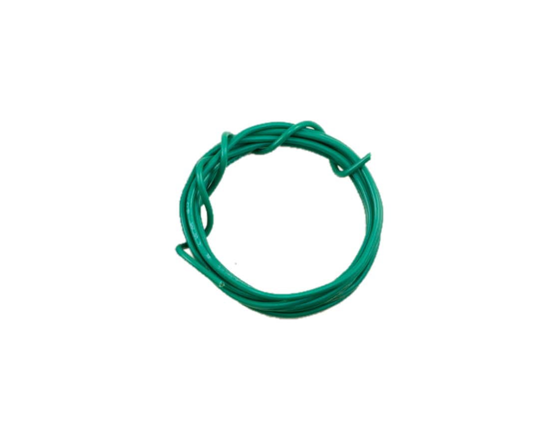 Solid Core Wire 22 AWG (Green) - 1m by ModMyPi - The Pi Hut