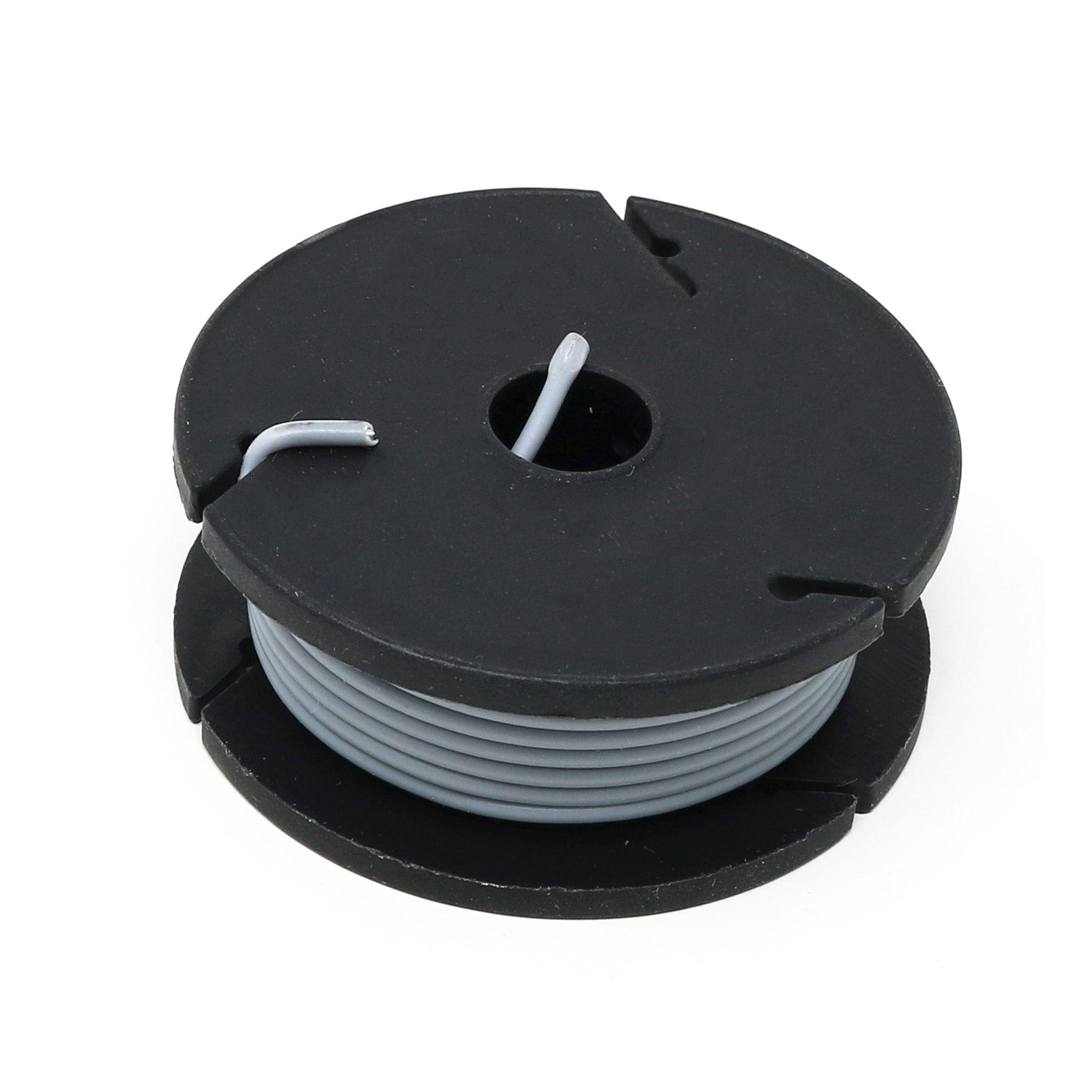 Solid-Core Wire Spool - 7.5m 22AWG - Grey by The Pi Hut - The Pi Hut