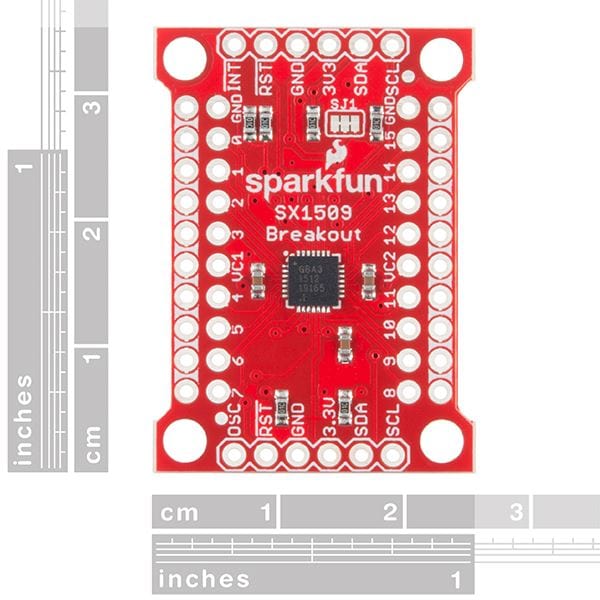 SparkFun 16 Output I/O Expander Breakout - SX1509 by Sparkfun - The Pi Hut