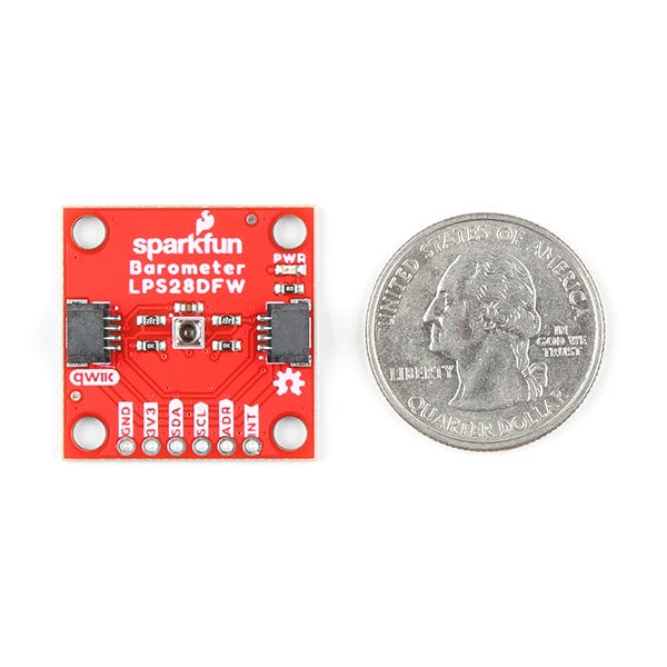 SparkFun Absolute Digital Barometer - LPS28DFW (Qwiic) by Sparkfun - The Pi Hut