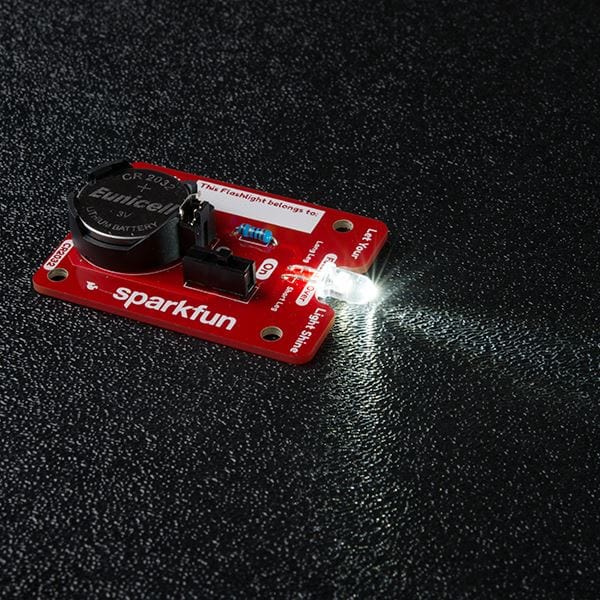 SparkFun Basic Flashlight Soldering Kit by Sparkfun - The Pi Hut