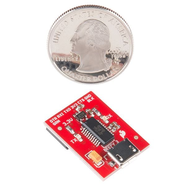 SparkFun Beefy 3 - FTDI Basic Breakout by Sparkfun - The Pi Hut