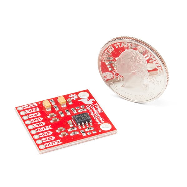 SparkFun Configurable OpAmp Board - TSH82 by Sparkfun - The Pi Hut