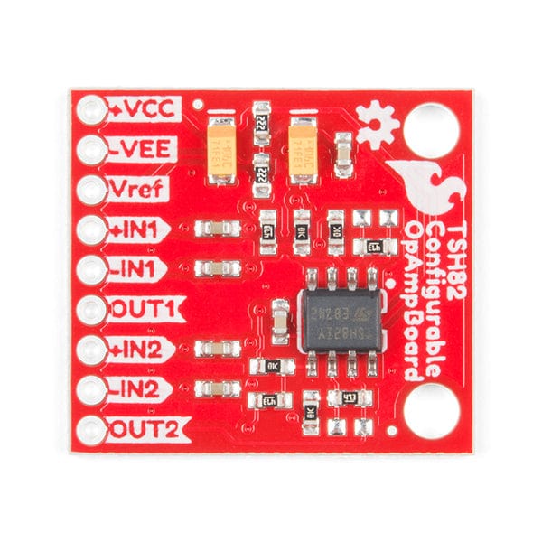 SparkFun Configurable OpAmp Board - TSH82 by Sparkfun - The Pi Hut
