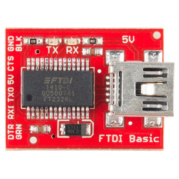 SparkFun FTDI Basic Breakout - 5V by Sparkfun - The Pi Hut