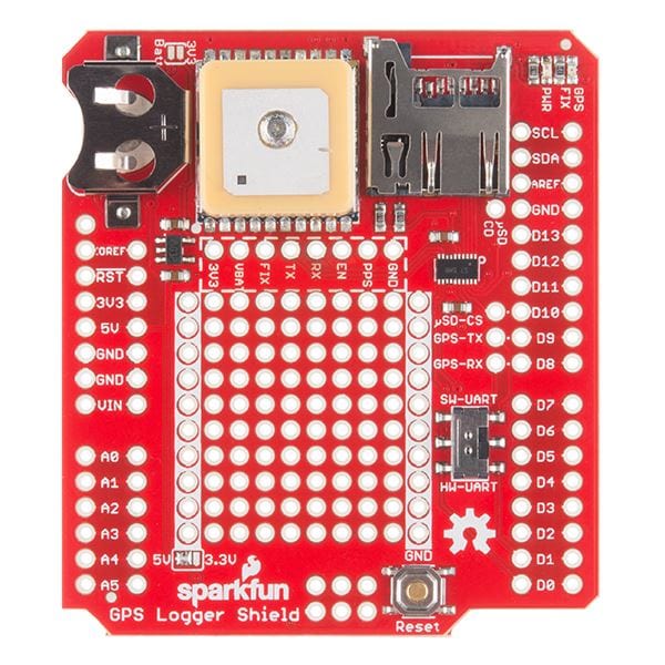 SparkFun GPS Logger Shield by Sparkfun - The Pi Hut