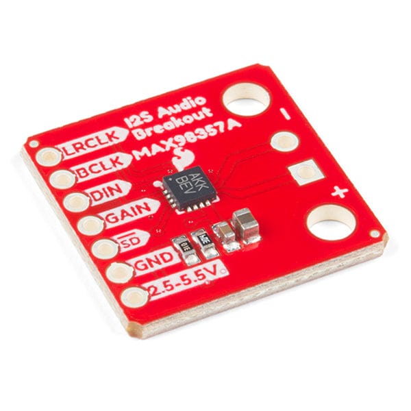 SparkFun I2S Audio Breakout - MAX98357A by Sparkfun - The Pi Hut