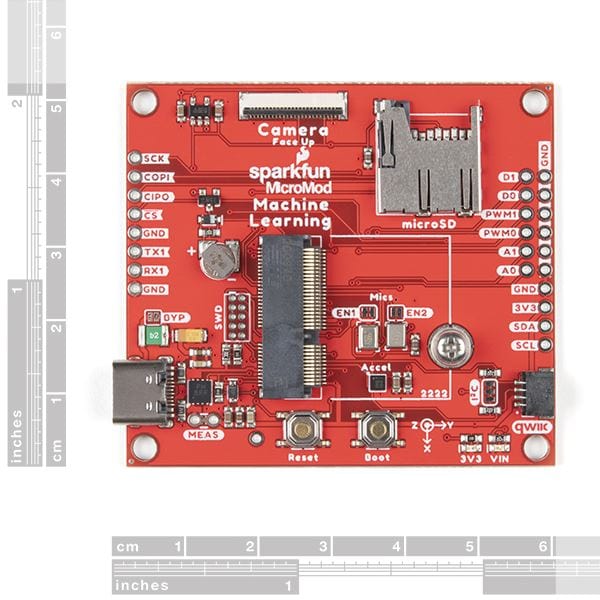 SparkFun MicroMod Machine Learning Carrier Board by Sparkfun - The Pi Hut