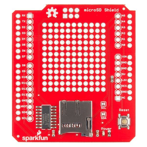 SparkFun microSD Shield by Sparkfun - The Pi Hut