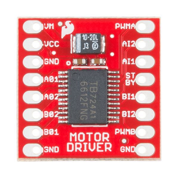SparkFun Motor Driver - Dual TB6612FNG (1A) by Sparkfun - The Pi Hut