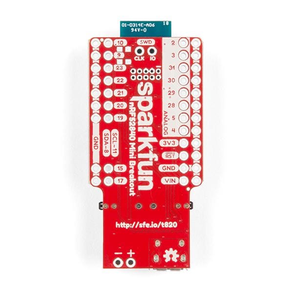 SparkFun Pro nRF52840 Mini - Bluetooth Development Board by Sparkfun - The Pi Hut