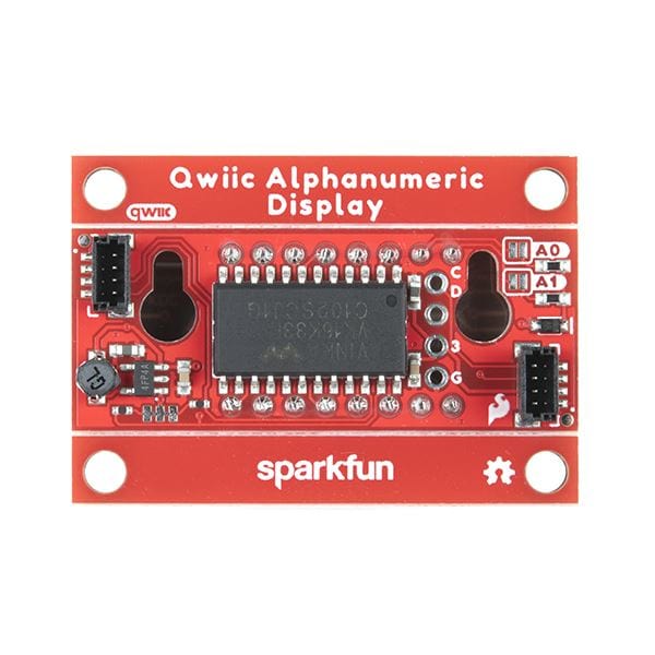 SparkFun Qwiic Alphanumeric Display - Blue - The Pi Hut