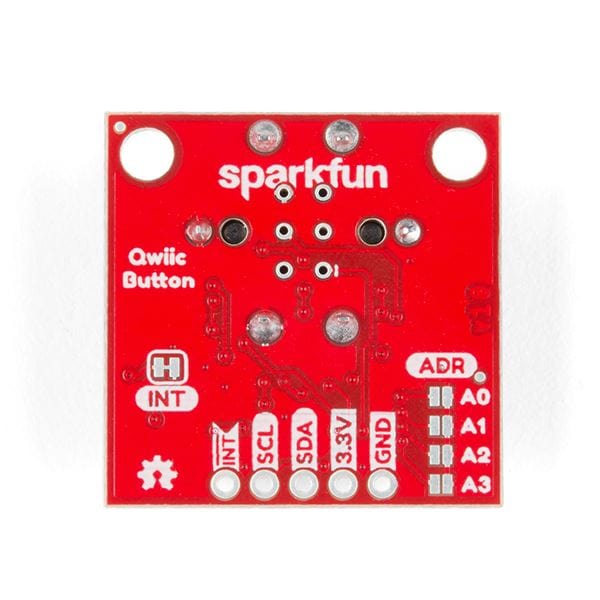 SparkFun Qwiic Button - Red LED by Sparkfun - The Pi Hut