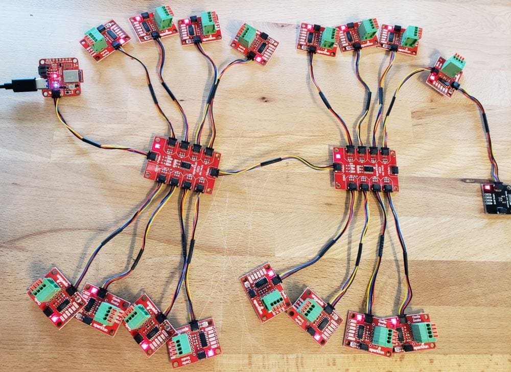 SparkFun Qwiic Mux Breakout - 8 Channel (TCA9548A) by Sparkfun - The Pi Hut