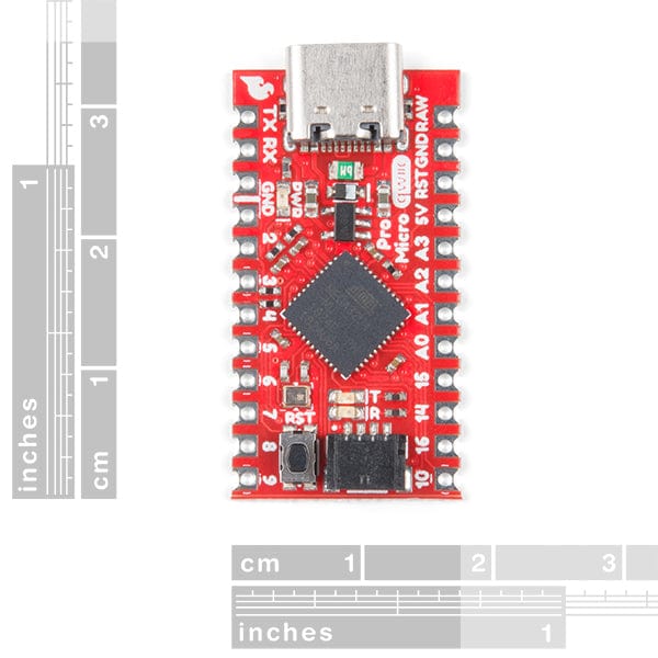SparkFun Qwiic Pro Micro - USB-C (ATmega32U4) by Sparkfun - The Pi Hut