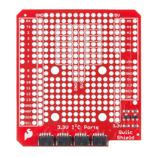 SparkFun Qwiic Shield for Arduino by Sparkfun - The Pi Hut