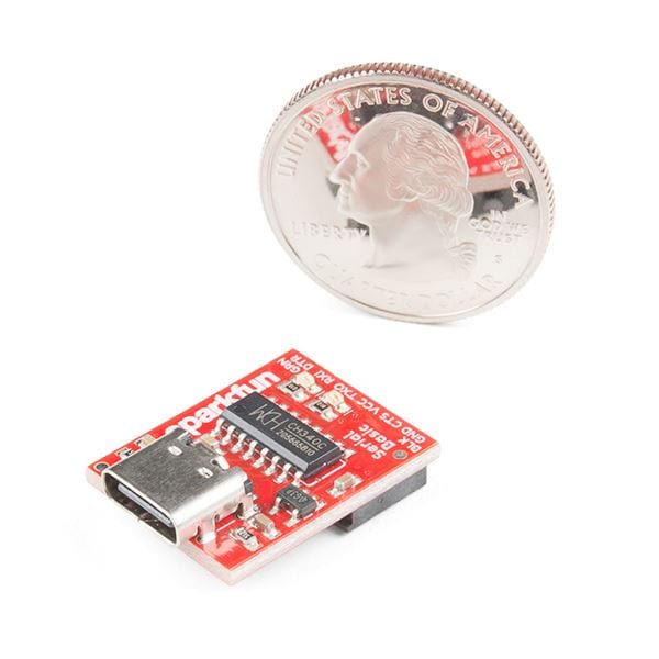 SparkFun Serial Basic Breakout - CH340C and USB-C by Sparkfun - The Pi Hut