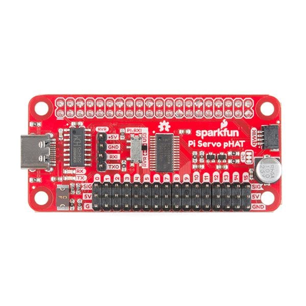 SparkFun Servo pHAT for Raspberry Pi by Sparkfun - The Pi Hut