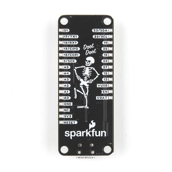 SparkFun Thing Plus SkeleBoard - ESP32 WROOM (U.FL) by Sparkfun - The Pi Hut