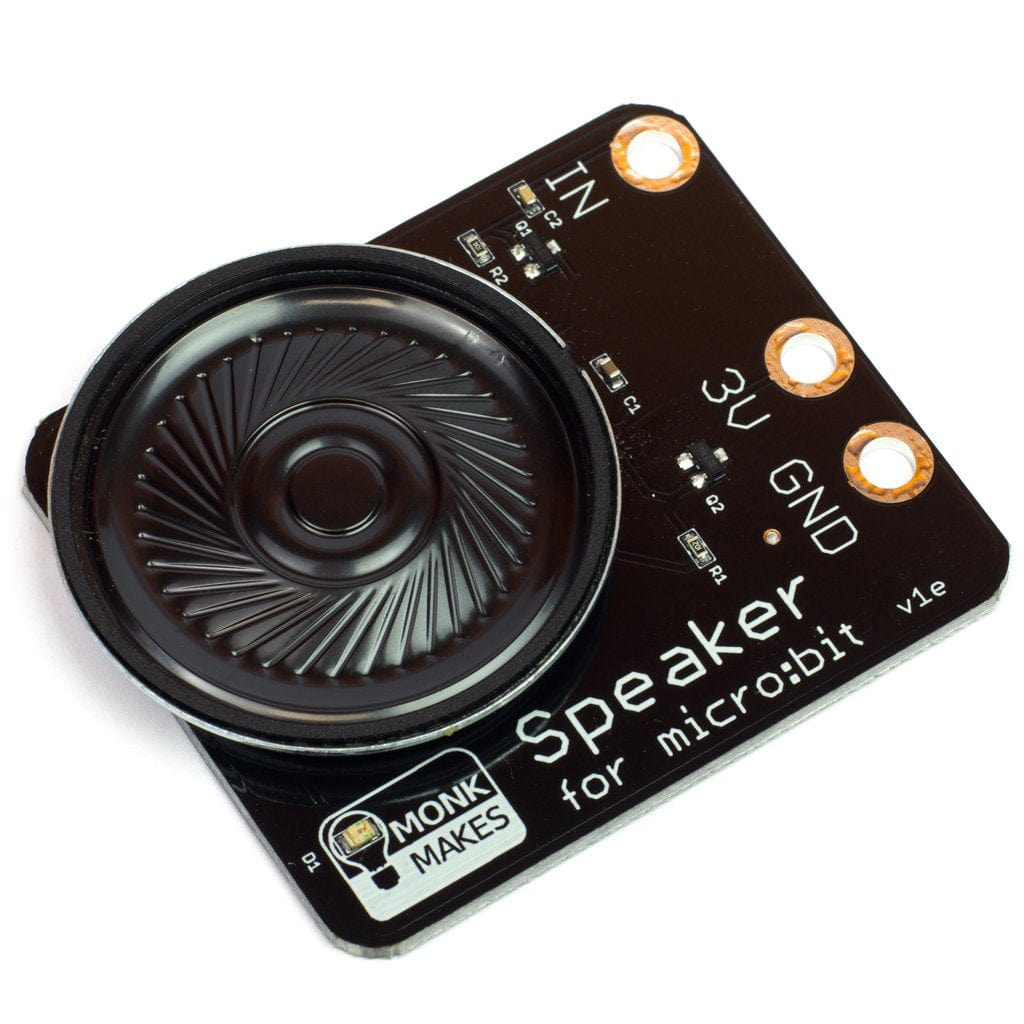 Speaker for micro:bit by Monk Makes - The Pi Hut