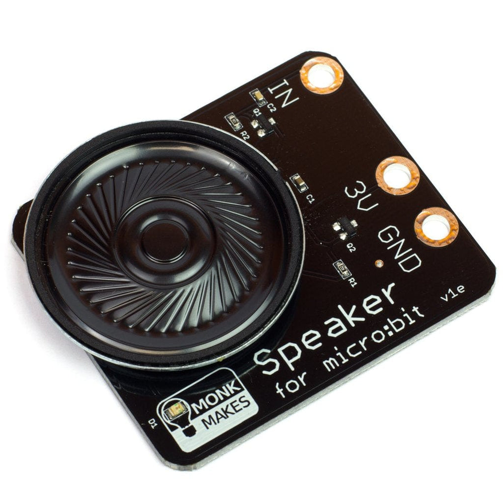 Speaker for micro:bit by Monk Makes - The Pi Hut