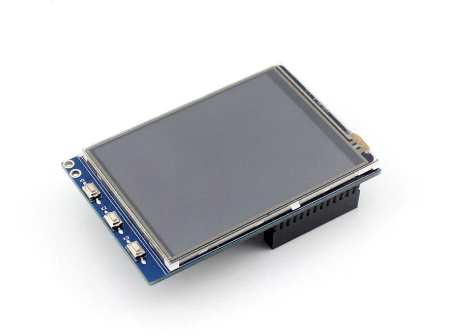 SPI 3.2" 320x240 Touch Screen (GPIO) by Waveshare - The Pi Hut