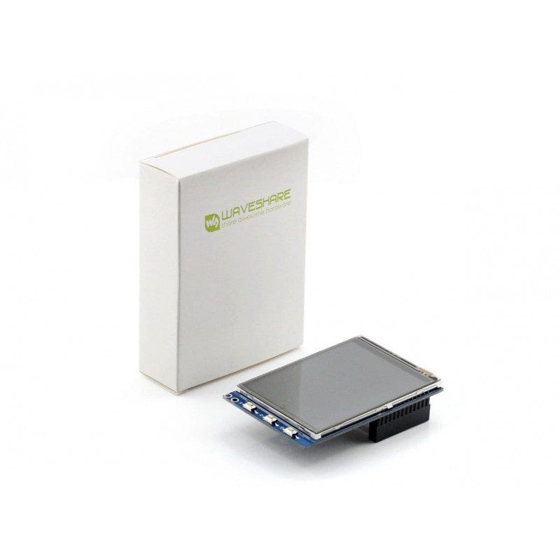 SPI 3.2" 320x240 Touch Screen (GPIO) by Waveshare - The Pi Hut
