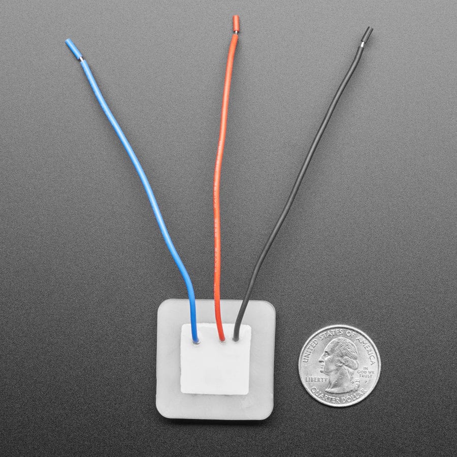 Square Silicone Button PWM Controller - 3 Wire - 3.6V to 12VDC by The Pi Hut - The Pi Hut