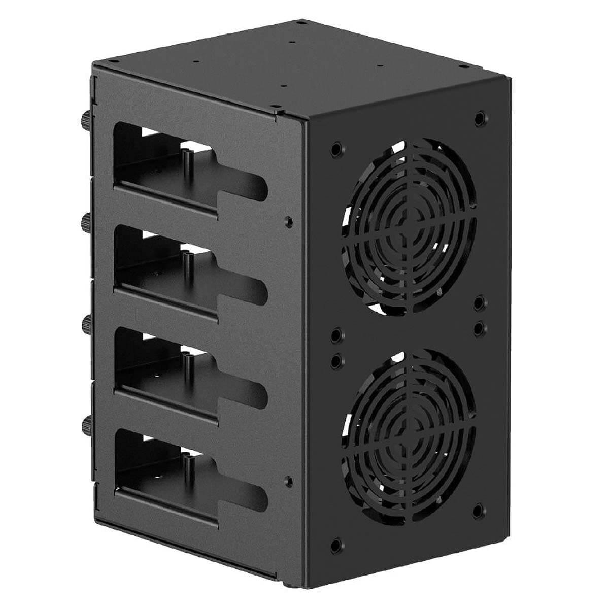 SSD Cluster Case for Raspberry Pi by Uctronics - The Pi Hut