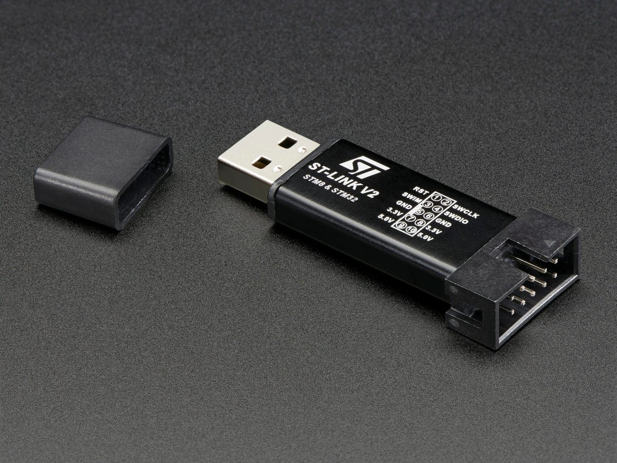 ST-Link STM8/STM32 v2 Compatible Programmer & Emulator by The Pi Hut - The Pi Hut