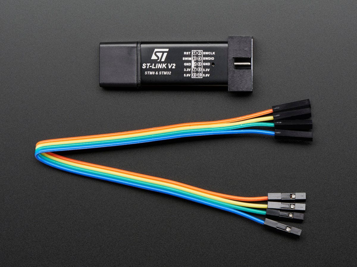 ST-Link STM8/STM32 v2 Compatible Programmer & Emulator by The Pi Hut - The Pi Hut