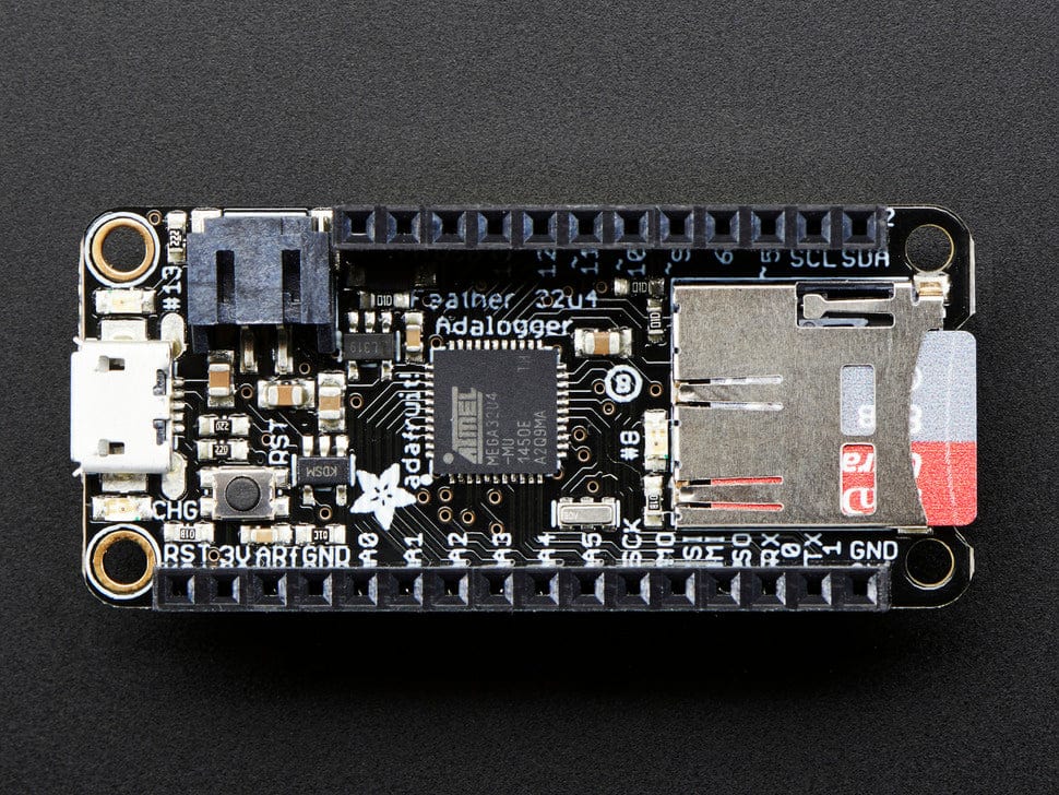 Stacking Headers for Feather - 12-pin and 16-pin female headers by The Pi Hut - The Pi Hut