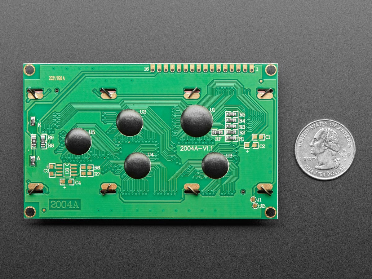 Standard LCD 20x4 + extras (white on blue) by The Pi Hut - The Pi Hut