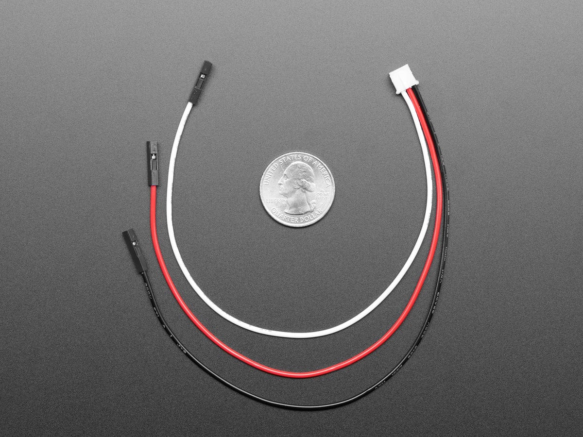 STEMMA JST PH 3-Pin to Female Socket Cable - 200mm by The Pi Hut - The Pi Hut