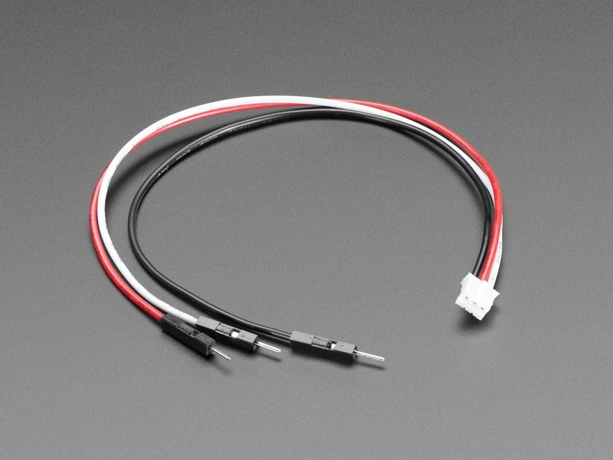 STEMMA JST PH 3-Pin to Male Header Cable - 200mm by The Pi Hut - The Pi Hut