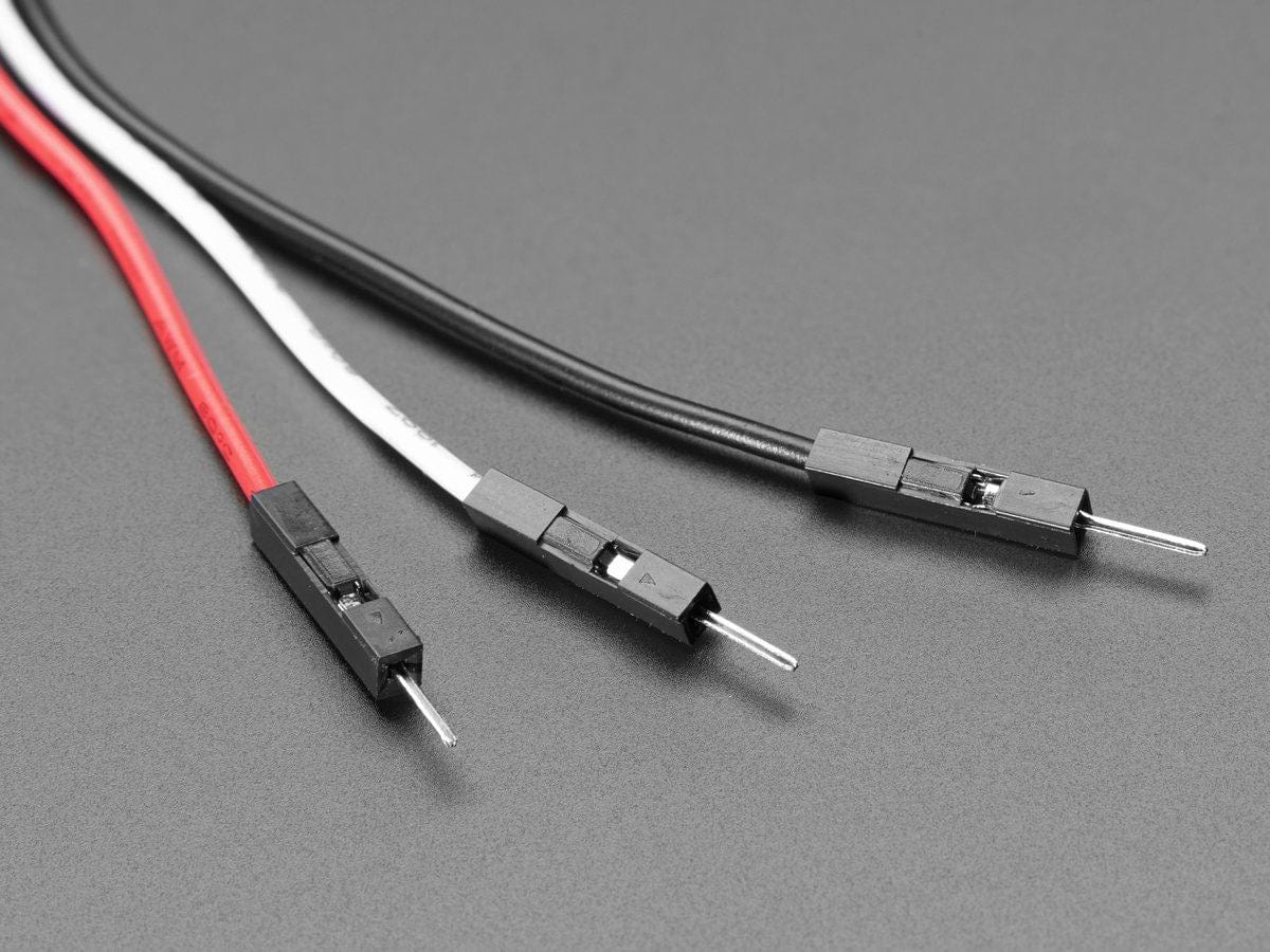 STEMMA JST PH 3-Pin to Male Header Cable - 200mm by The Pi Hut - The Pi Hut