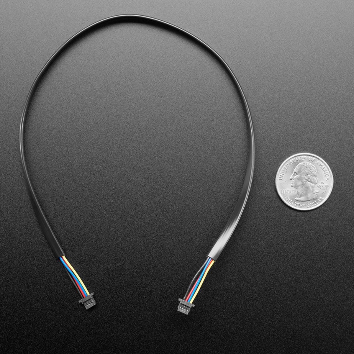 STEMMA QT / Qwiic JST SH 4-Pin Cable - 300mm long by The Pi Hut - The Pi Hut