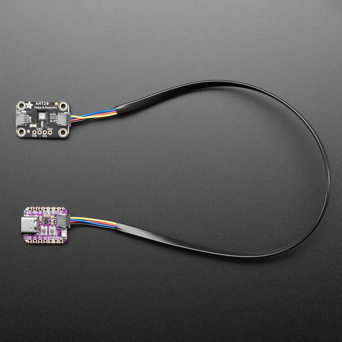 STEMMA QT / Qwiic JST SH 4-Pin Cable - 300mm long by The Pi Hut - The Pi Hut