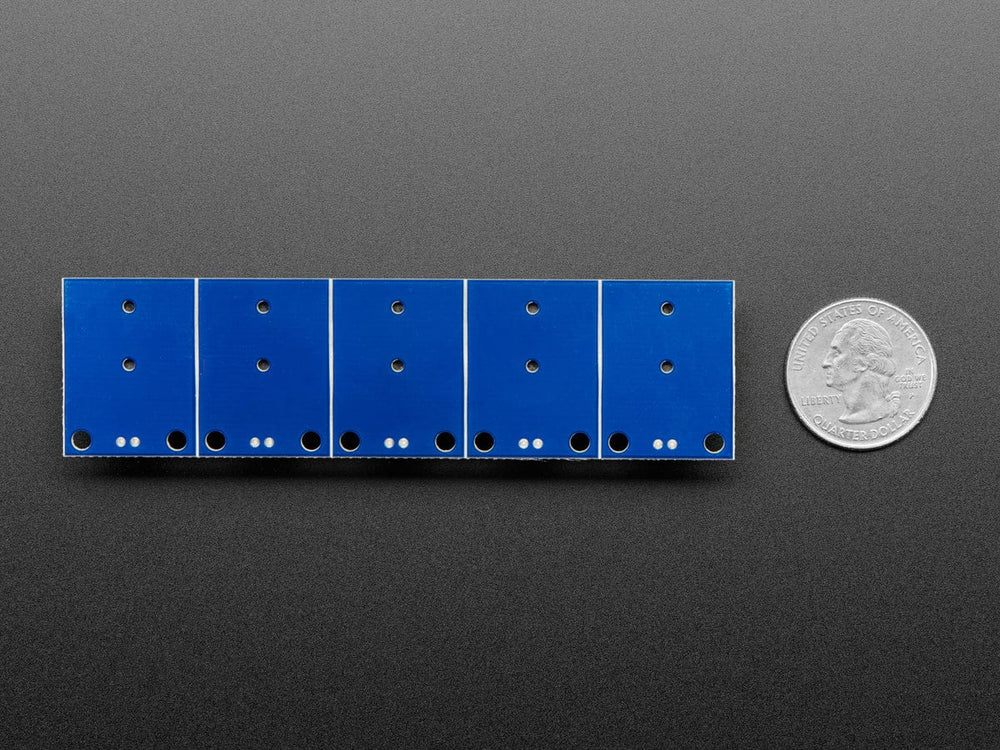 STEMMA Wired Tactile Push-Button Pack - 5 Color Pack by The Pi Hut - The Pi Hut