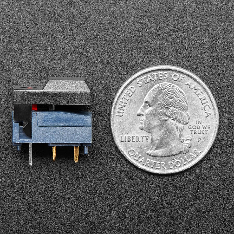 Step Switch with LED - Three Pack of Black with Red LED (PB86) by The Pi Hut - The Pi Hut